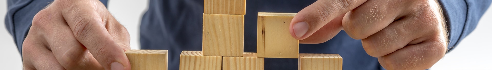 wooden building blocks