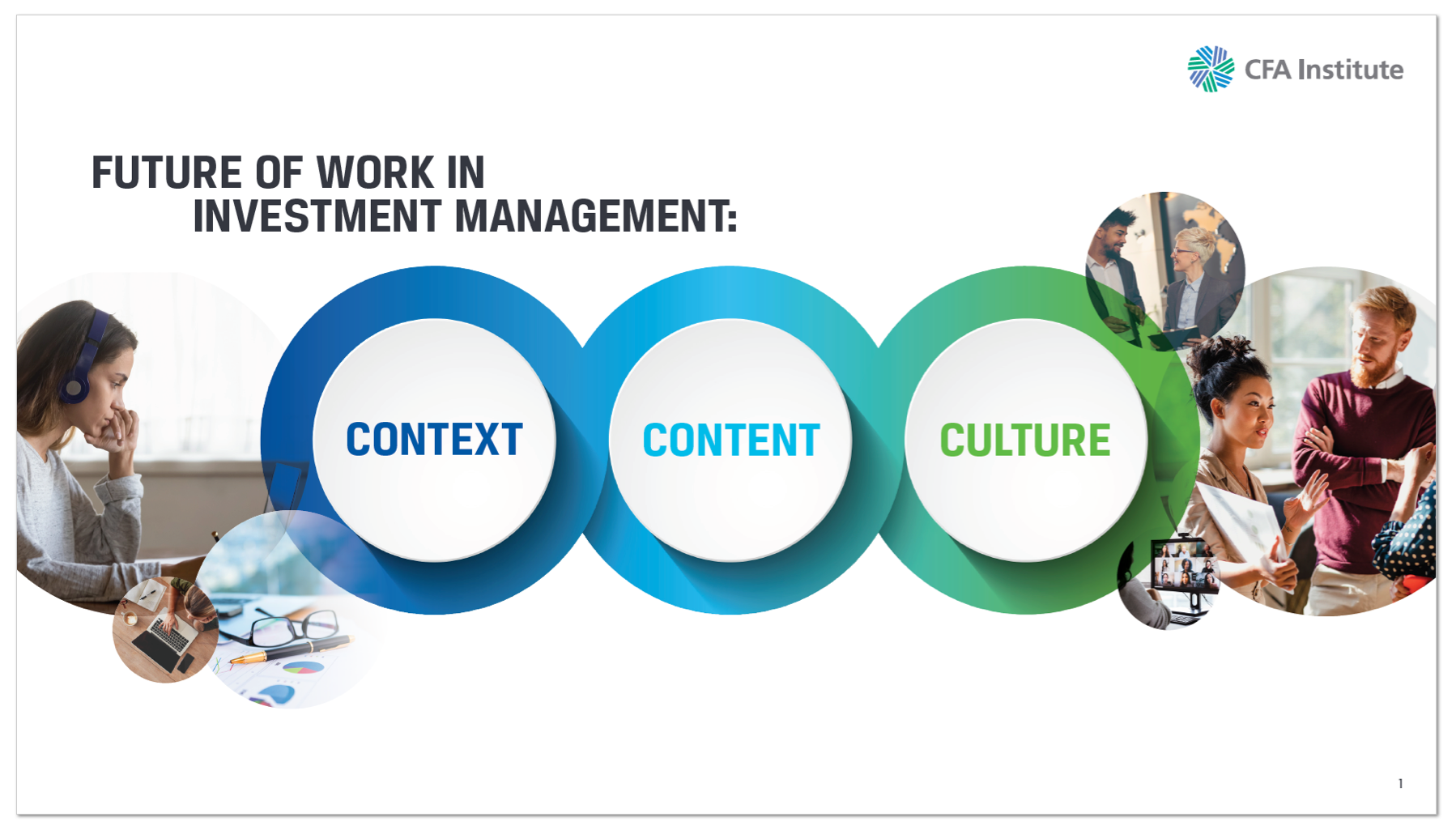 Future of Work in Investment Management: Context, Content, Culture